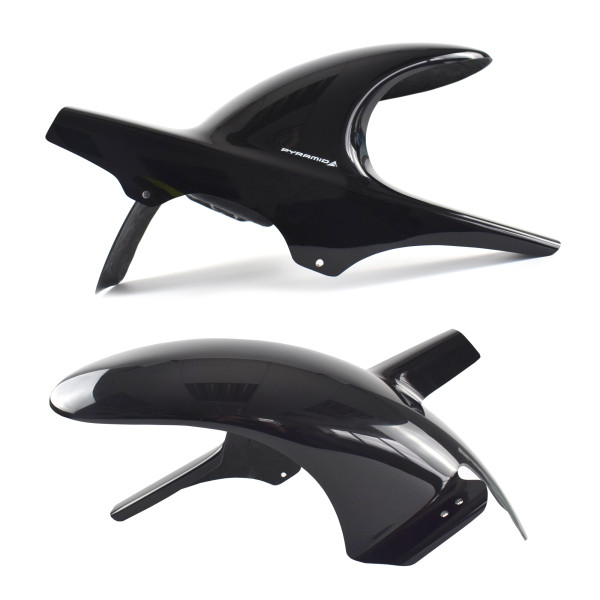 Pyramid Plastics Pyramid hugger | gloss black | kawasaki ninja zx-6r 1998>1999